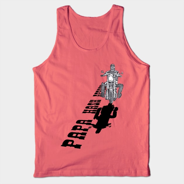 Papa Hash Apparel: Shadow Tank Top by Papa Hash's House of Art